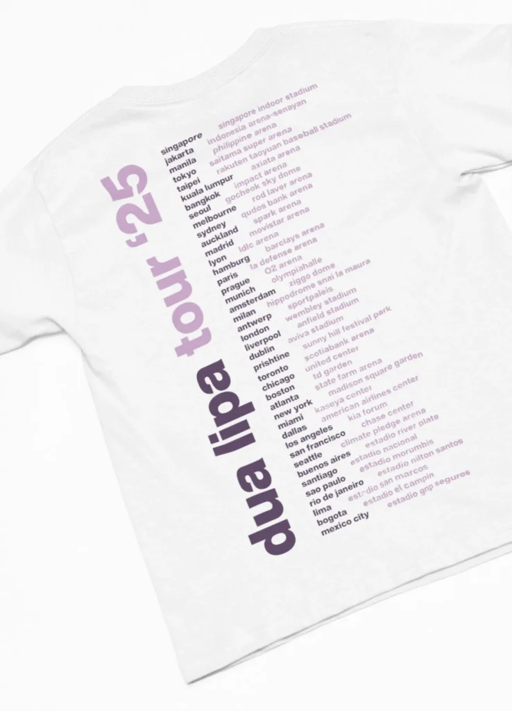 dua lipa radical optimism merch