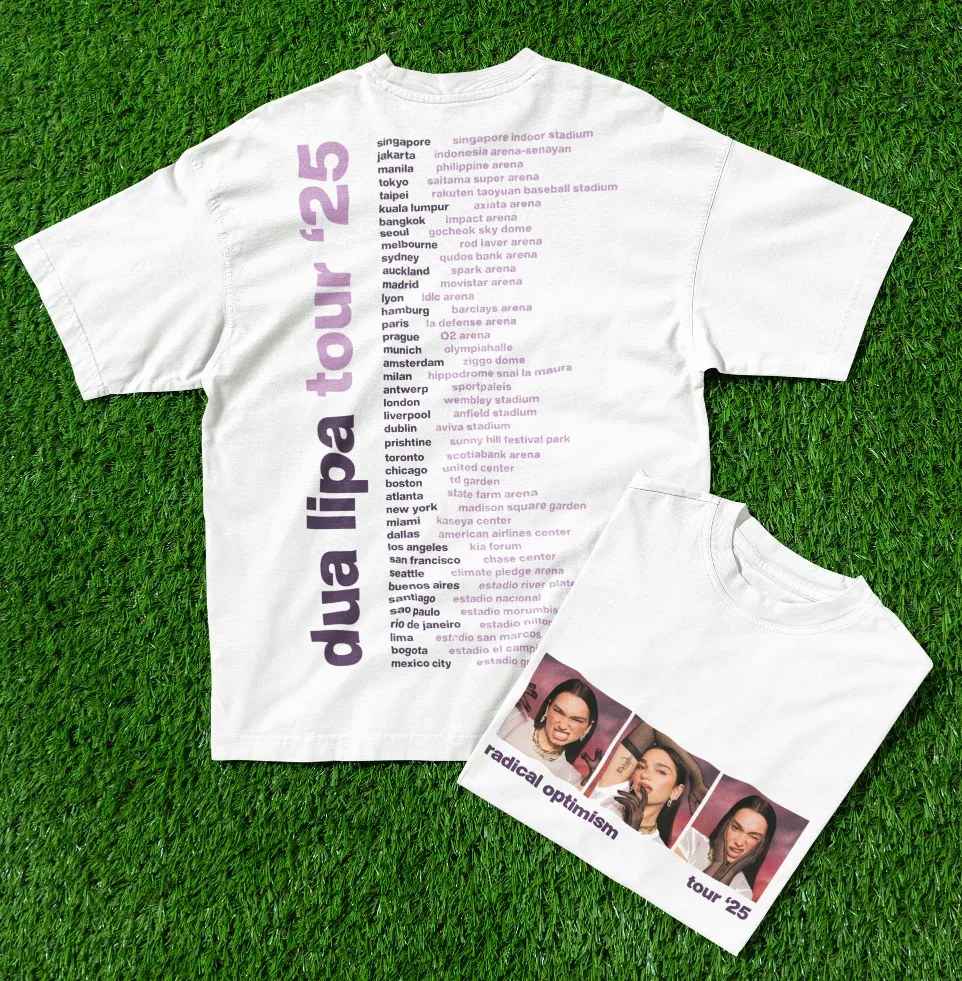 dua lipa radical optimism merch