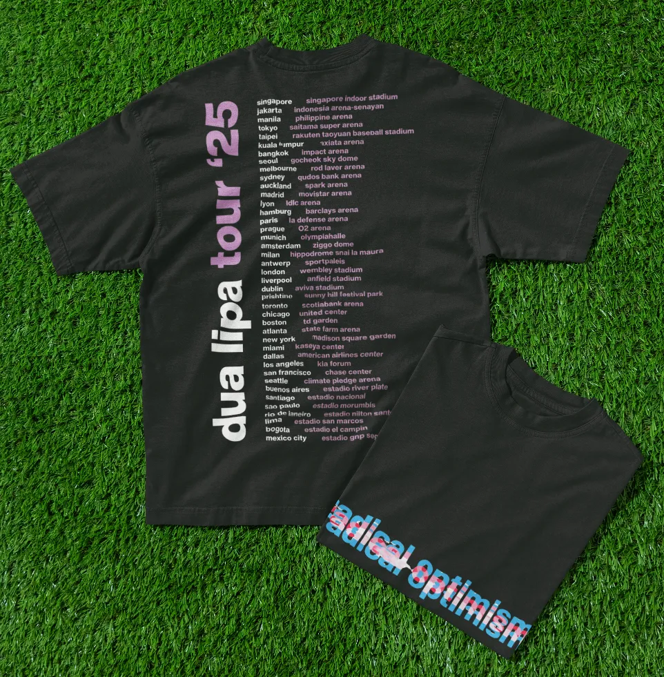 dua lipa radical optimism merch